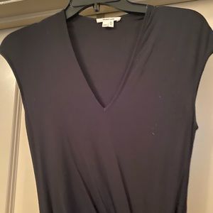 Helmut Lang Black fitted dress